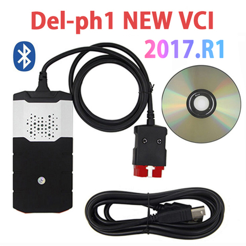 VD-Herramienta de escáner DS150E CDP, con Bluetooth 2022. R3, Keygen para Delphis, coche y camión, Obd, Obd2, 2017.R1 2017. R0, el mejor de 2016 ► Foto 1/5