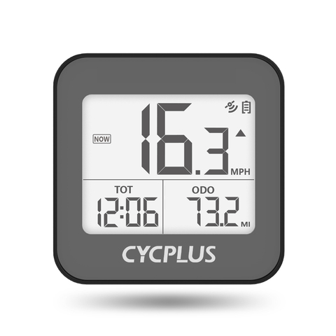 CYCPLUS-ordenador para bicicleta con GPS, velocímetro LED IPX6, resistente al agua, odómetro inalámbrico, cronómetro ► Foto 1/6