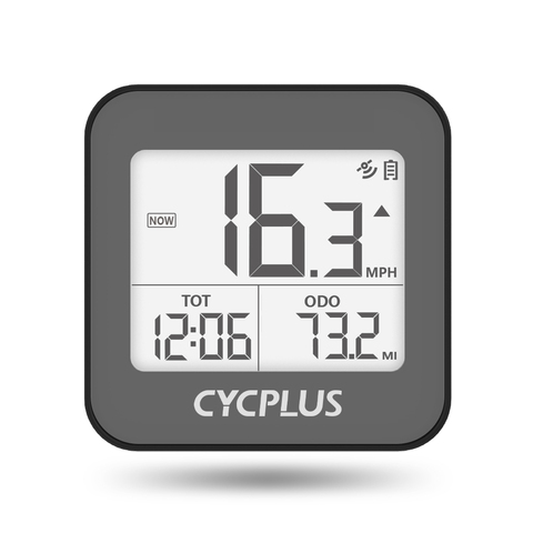 CYCPLUS-ordenador para bicicleta con GPS, velocímetro LED IPX6, resistente al agua, odómetro inalámbrico, cronómetro ► Foto 1/6