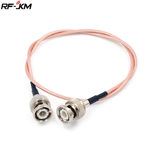 Adaptador de vídeo Coaxial RG316, 50 ohm, BNC macho a BNC, Cable Coaxial para cámara SDI, sistema de cámara de seguridad CCTV, DVR/BMCC ► Foto 1/4