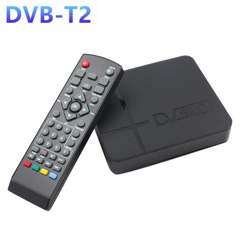 Receptor de televisión Digital terrestre con Control remoto, decodificador DVBT2 Mini HD DVB-T2 K2 ► Foto 1/6