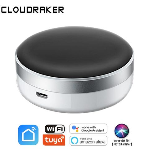 Tuya App Universal IR Control remoto inteligente WiFi + Centro de Control del hogar infrarrojo 360 grados Asistente de Google Alexa Siri IFTTT ► Foto 1/6