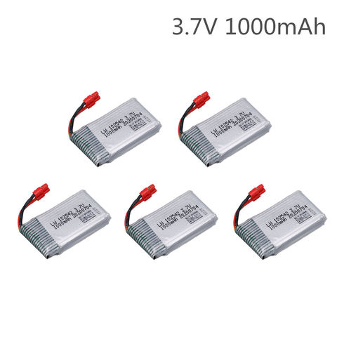 Batería 3,7 V 1000mAh para Syma X5HC X5HW X5UW X5UC, piezas de repuesto de cuadricóptero actualizado, batería 102542 ► Foto 1/6