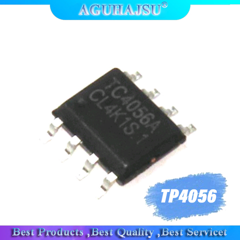20 unids/lote TP4056 TP4056E 4056E TC4056A 1A lineal Li-Ion cargador de batería IC SOP8 ► Foto 1/1