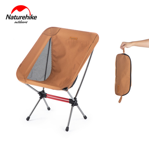 Naturehike YL08 ligero portátil compacto plegable al aire libre Luna Silla de Camping pesca Picnic Silla de playa NH20JJ027 ► Foto 1/1