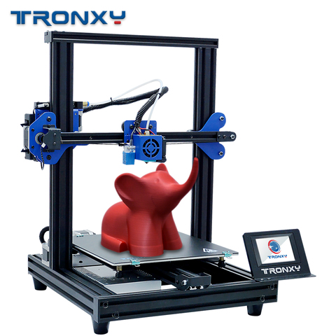 Tronxy-impresora 3D de montaje rápido, XY-2 Pro, función de reinicio de impresión, Kits de bricolaje con placa base Ultra silenciosa mejorada y extrusora Titan ► Foto 1/6