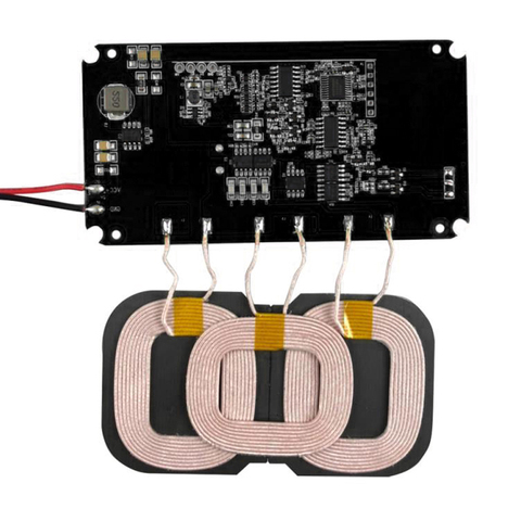 Módulo receptor de bobina de carga inalámbrica Qi, accesorios de cargador inalámbrico para teléfono inteligente, bricolaje ► Foto 1/6