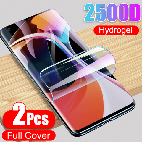 Hidrogel de película para Mi 10 Lite 5G MI 10 PRO Protector de pantalla Xiaomi Mi nota 10 Lite de vidrio película protectora mi 10pro no Glas ► Foto 1/6