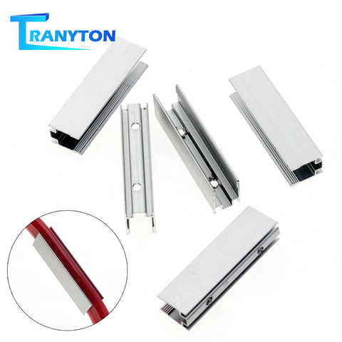 Tira de neón LED Luz de aluminio Clip de montaje soportes 5 unids/lote ► Foto 1/5