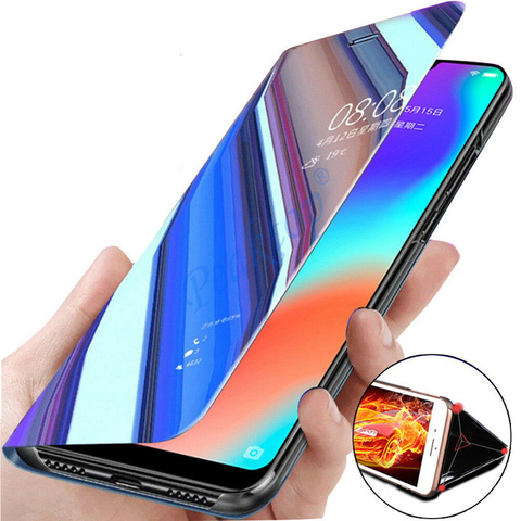 Funda con tapa de espejo inteligente para Samsung, carcasa de libro para Samsung a 51 71 A515f/ds A715f/ds de 6,5 pulgadas y 6,7 pulgadas, para Galaxy A51 A71 2022 ► Foto 1/6