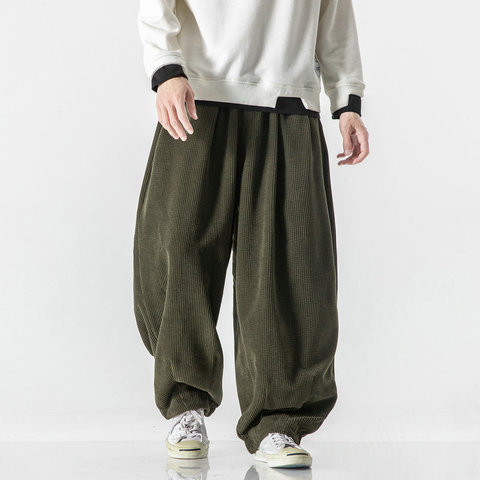 Pantalones bombachos informales para hombre y mujer, pantalón largo holgado de talla grande, estilo Harajuku 5XL ► Foto 1/5