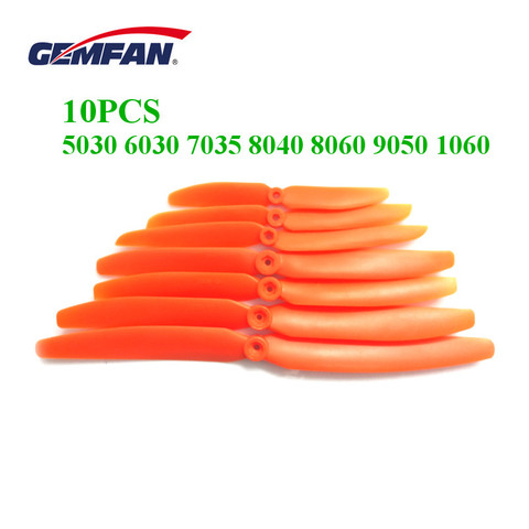 10 Uds Gemfan 5030, 6030, 7035, 8040, 8060, 9050, 1060 propulsor de accionamiento directo para RC modelos de avión aviones de ala fija piezas de DIY ► Foto 1/3