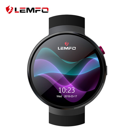 LEMFO LEM7 reloj inteligente Android 7,1 reloj inteligente LTE 4G teléfono inteligente Frecuencia Cardíaca 1GB + 16GB memoria con herramienta de traducción de cámara ► Foto 1/6