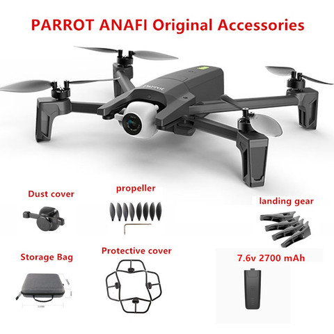 Loro ANAFI GPS Drone accesorios originales de la batería de la hélice de la cubierta protectora de aterrizaje de piezas de repuesto de drones PARROT ANAFI partes ► Foto 1/6