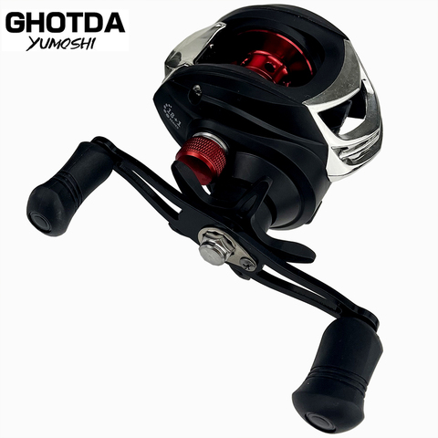 Carrete de pesca Baitcasting, bobina de Metal de arrastre máximo de 8KG, 18 + 1BB ► Foto 1/6