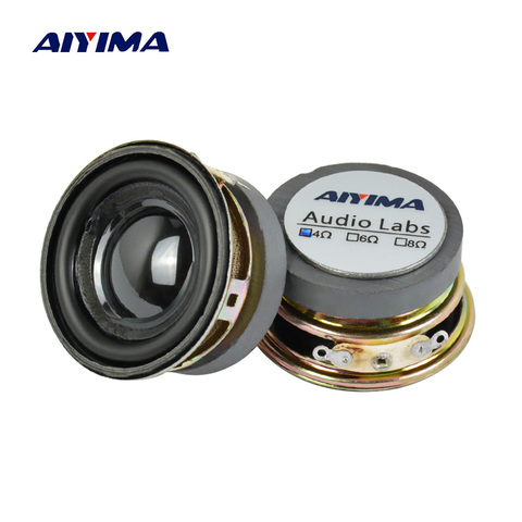 AIYIMA-altavoz de sonido de frecuencia completa de 1,5 pulgadas, 40MM, 4 Ohm, 3W, Bluetooth, de lavabo de PU para amplificador de Audio DIY, 2 uds. ► Foto 1/6