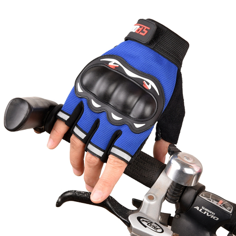 Guantes tácticos sin dedos para moto, para ciclismo, escalada, senderismo, caza, trabajo de jardinería ► Foto 1/6