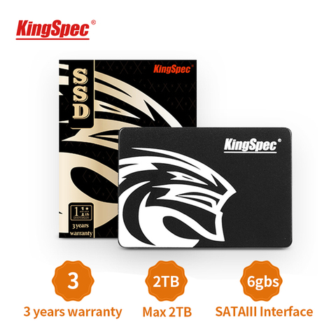 KingSpec-disco duro interno de estado sólido para ordenador portátil, unidad SSD 1TB HDD 2,5 120gb SSD 2TB 240 gb 480gb SATAIII 3, SSD 120GB ► Foto 1/6