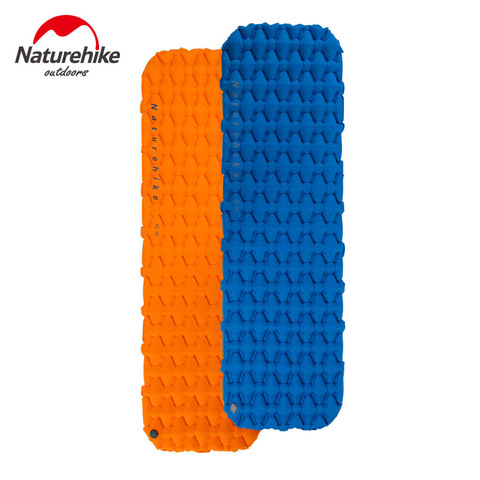 Naturehike-colchón inflable ultraligero, Plegable, portátil, para acampar al aire libre, para una sola persona, ensanchamiento grueso, almohadilla a prueba de humedad ► Foto 1/6