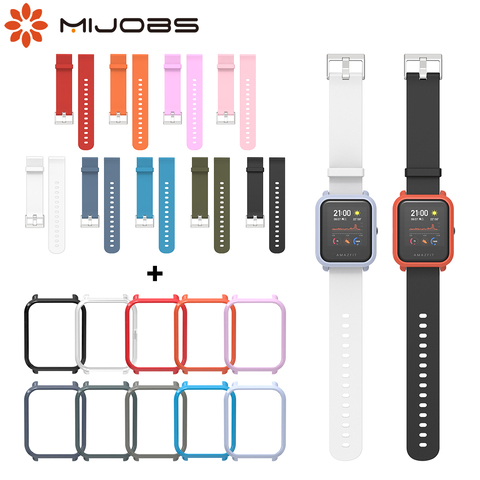 Funda protectora para reloj Amazfit Bip, pulsera brazalete inteligente, funda protectora para Amazfit Bip ► Foto 1/6