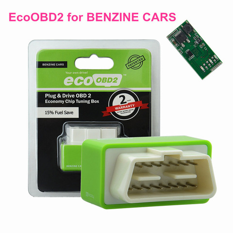 EcoOBD2-ahorro de combustible para coches de gasolina, benzina, Eco OBD2, diésel, caja de conexión de Chip, herramienta de diagnóstico de controlador y ajuste, 15% ► Foto 1/6