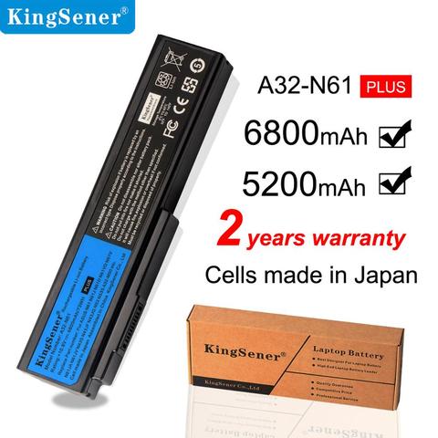 KingSener A32-N61 batería para Asus N61 N61J N61D N61V N61VG N61JA N61JV M50s N43S N43JF N43JQ N53 N53S N53SV A32-M50 a32-X64 ► Foto 1/6