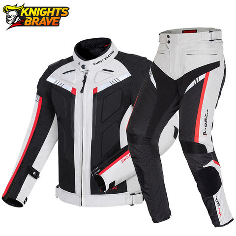 Chaqueta de motocicleta a prueba de frío para invierno, equipo de protección reflectante de noche, impermeable, para Motocross ► Foto 1/6