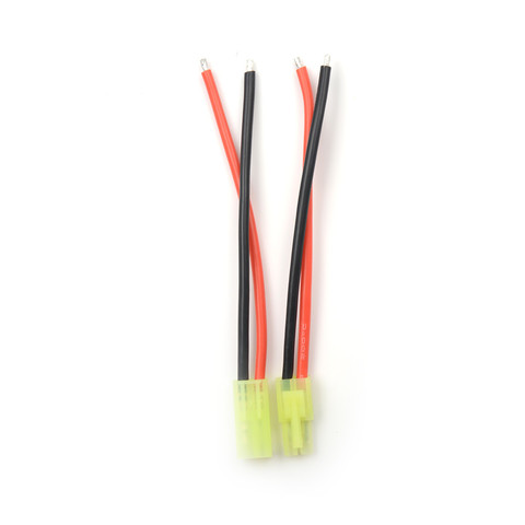 MINI Cable macho Tamiya y MINI Cable hembra, conector eléctrico de 120mm, 1 par ► Foto 1/4