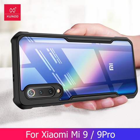 Funda transparente para Xiaomi Mi9/Mi9 Pro y Mi 9/9 Pro, funda protectora para teléfono móvil, funda de negocios Xundd ► Foto 1/6