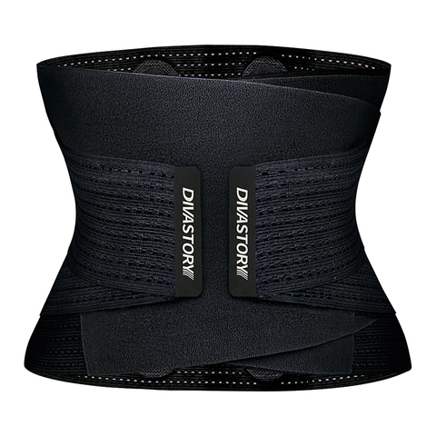 Burvogue de neopreno cintura entrenador Fitness cinturón Thermo Shaper Trimmer corsé Ceñidor de cintura de entrenamiento Delgado Shapewear ► Foto 1/6