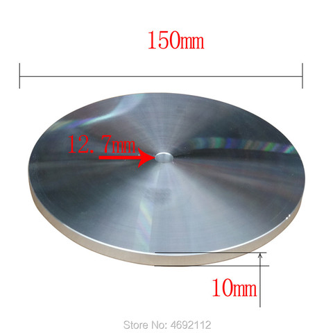 Disco de pulido de aluminio de 6 pulgadas/8 pulgadas, rueda plana abrasiva de 150MM/200MM para máquina pulidora de gemas ► Foto 1/4