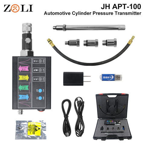 Cilindro de osciloscopio transmisor de presión automático JH APT-100, presión de escape, cero calibración, adecuado para varios osciloscopio ► Foto 1/6