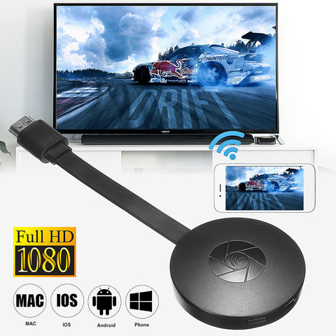 TV Stick G2 /L7, Dongle recibidor de TV compatible con HDMI, Miracast, HDTV, Dongle TV Stick para ios, android, sin interruptor, novedad de 2022 ► Foto 1/6