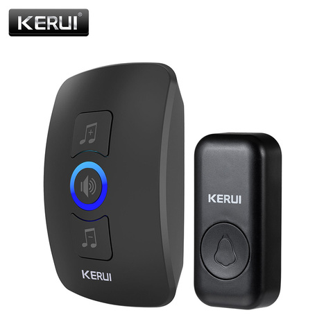 KERUI-Kit de timbre inalámbrico M525 timbre inteligente de seguridad para el hogar, resistente al agua, botón táctil para exteriores, transmisión súper larga ► Foto 1/6