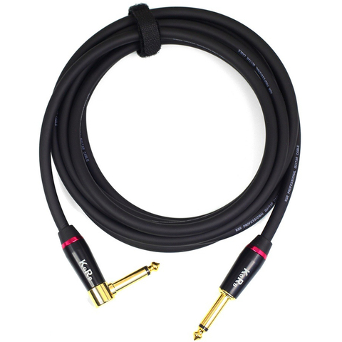 Cable de guitarra eléctrica, instrumento de guitarra, caja eléctrica, batería estantería, fever, reducción de ruido, color negro ► Foto 1/6