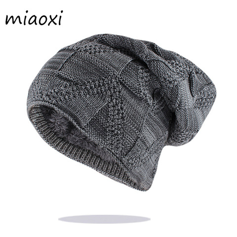 Gorros de invierno para hombre y mujer, gorros cálidos de moda, gorros tejidos, gorros informales coloridos, gorros de estrellas ► Foto 1/6