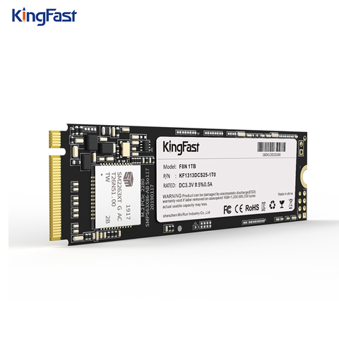 Kingfast SSD M2 NVME PCIe 128GB 256GB 512GB 1 TB M.2 de unidad de estado sólido de 2280 disco duro interno HDD para computadora portátil de escritorio ► Foto 1/1