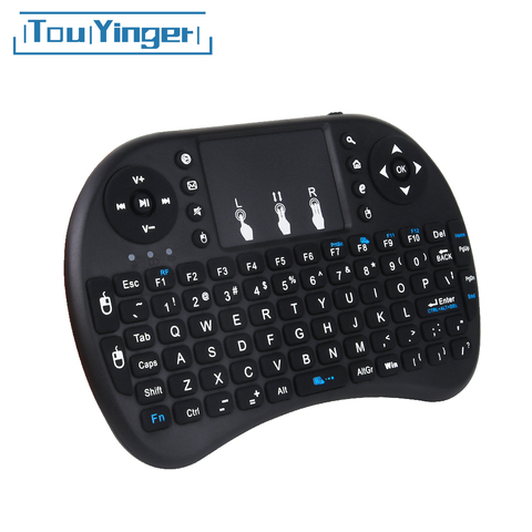 Touyinger-miniteclado i8 Air Mouse multimedia, panel táctil Remoto Portátil para proyectores de Android y TV inteligente ► Foto 1/6