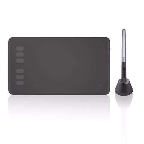 HUION-Tabletas de dibujo Digital H640P pluma para gráficos sin batería, niveles de presión 8192, Stylus, teclas de presión, adaptador OTG ► Foto 1/6