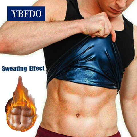 YBFDO-Chaleco moldeador de cintura para hombre y mujer, corsé moldeador de sudor para Sauna, chaleco adelgazante para quemar grasa ► Foto 1/6