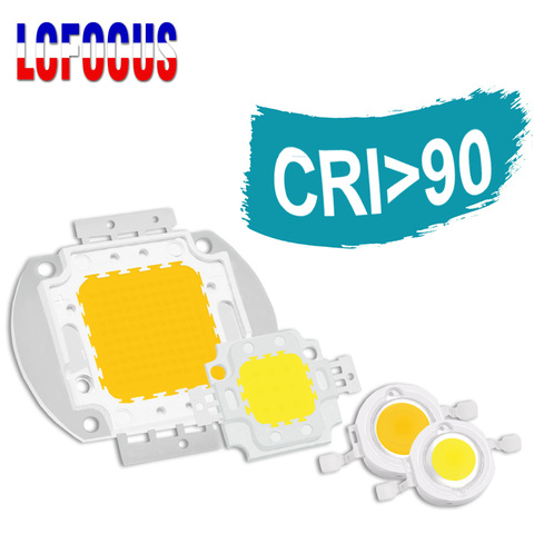 Chip LED de alta CRI, 1W, 3W, 5W, 10W, 50W, 100W, blanco frío, cálido, Natural, COB, cuentas de luz para iluminación de fotografía de paisaje de joyería ► Foto 1/6