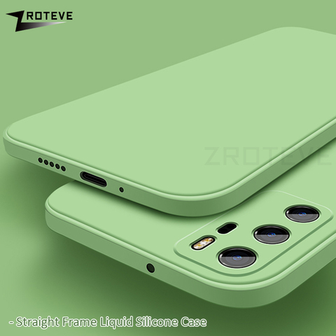 Zroteve-Funda de silicona líquida para móvil, carcasa suave para Huawei P40 Lite, P40, P20, P30 Pro, Mate 30, 20, Mate30 Pro ► Foto 1/6