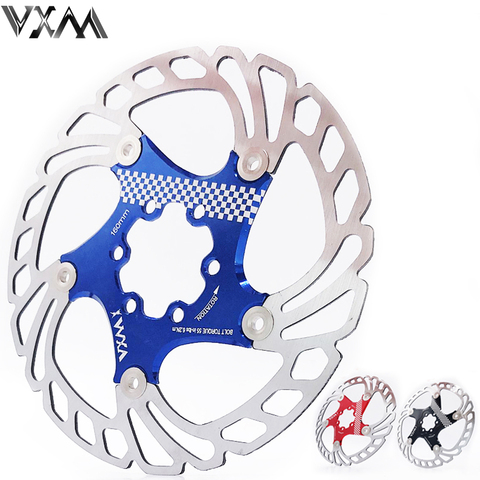 VXM-Pastillas de disco de freno de 140/160/180/203mm, Rotores de freno de disco flotante de refrigeración para bicicleta de montaña, accesorios para bicicleta ► Foto 1/6