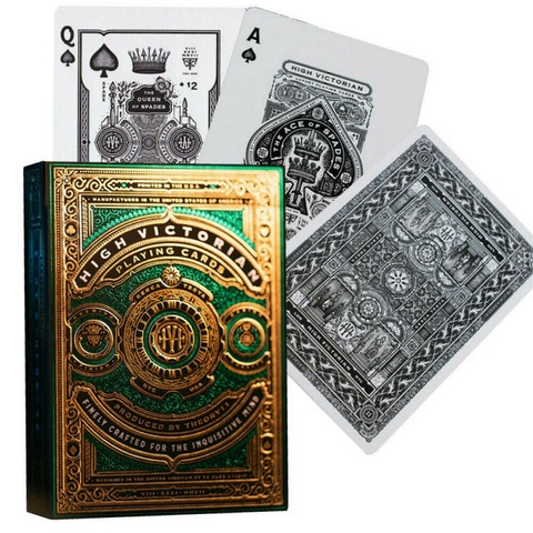 Cartas de juego de estilo victoriano de alta calidad, accesorios de trucos de magia, cartas mágicas de edición limitada USPCC, baraja de lujo Victoria Poker 11 ► Foto 1/6