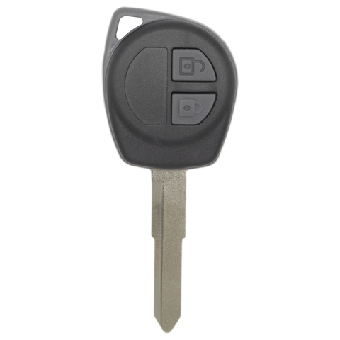 WhatsKey-funda para mando a distancia del coche, 2 botones, carcasa FOB para Suzuki Grand Vitara Swift HU133R/SZ11R, almohadilla con botón de goma ► Foto 1/6