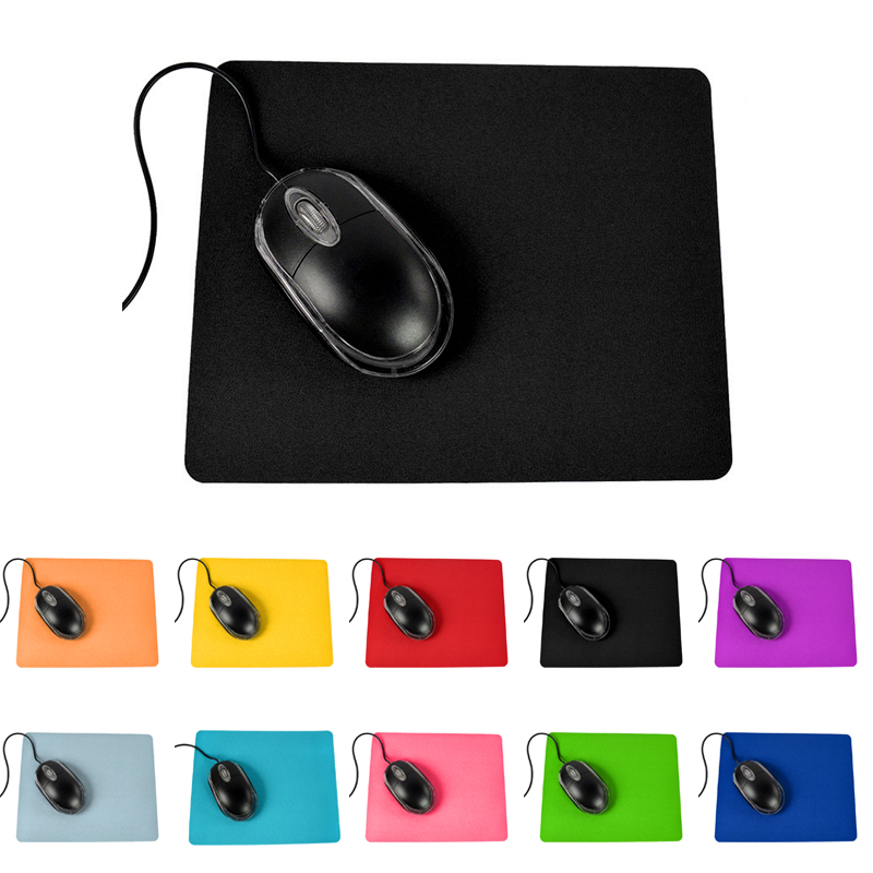 Alfombrilla de ratón óptica delgada antideslizante protección de la muñeca ratones Gaming Mouse pad Mat colorida tela suave y antideslizante Mousepad 21,5*17,5 cm ► Foto 1/6