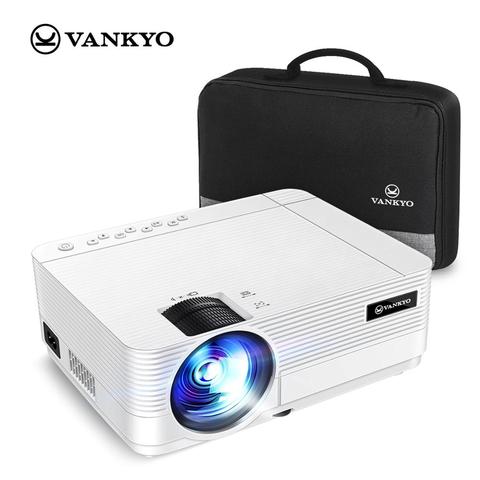 VANKYO-miniproyector D70MQ, 1080P, para tiempo libre, Compatible con WiFi, sincronizar Pantalla de teléfono inteligente, 250 