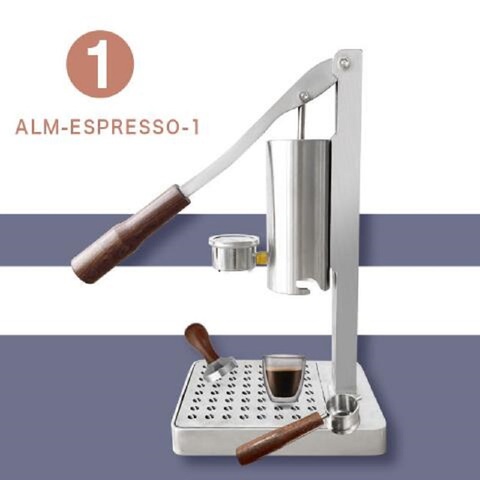 Máquina de café Espresso ALM, semiautomático, a presión, novedad de 2022 ► Foto 1/1
