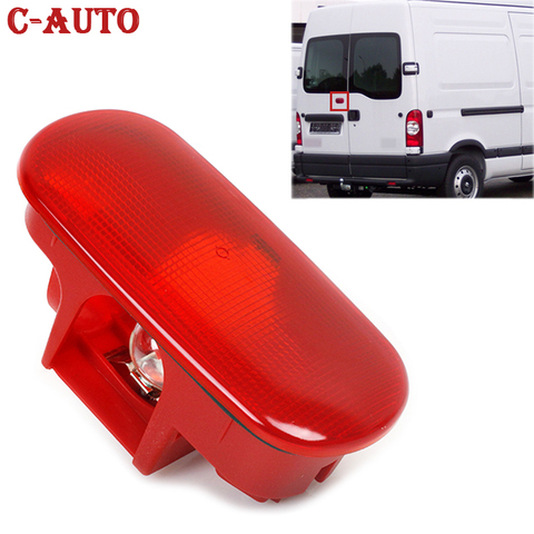 Luz LED de freno de montaje alto para coche, lámpara para Renault Master 2, Opel Movano A Nissan Interstar Bus 7700352940 265000QAA, estilo de coche ► Foto 1/6