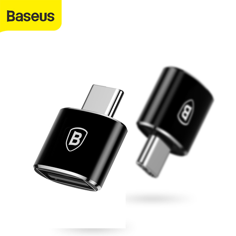 Baseus-adaptador USB hembra a tipo C macho OTG, convertidor usb tipo c para samsung galaxy S9 y xiaomi otg ► Foto 1/6